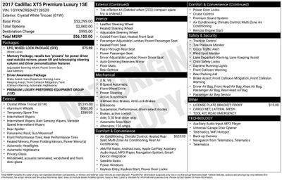 2017 Cadillac XT5 Premium Luxury