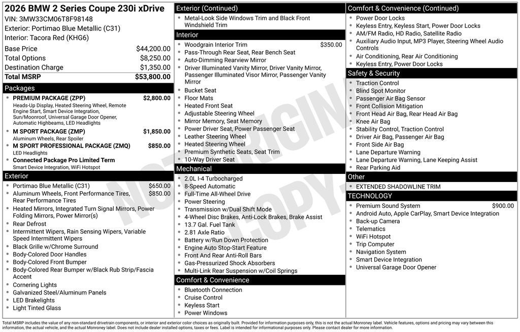 2026 BMW 2 Series 230i xDrive