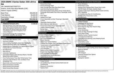 2026 BMW 3 Series 330i xDrive