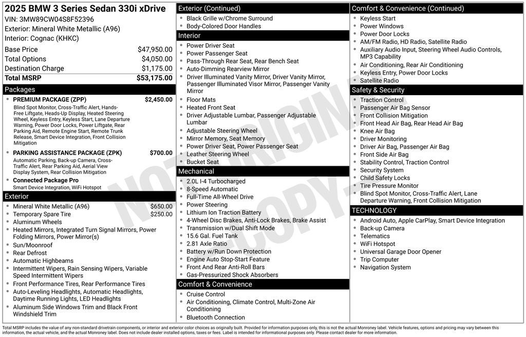 2025 BMW 3 Series 330i xDrive