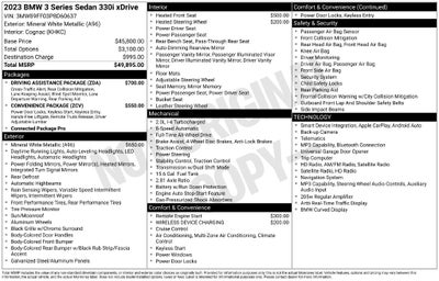 2023 BMW 3 Series 330i xDrive