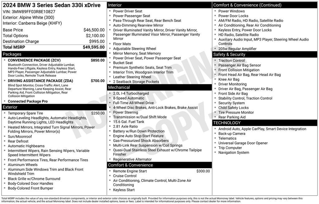 2024 BMW 3 Series 330i xDrive