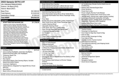 2022 Genesis GV70 2.5T Sport Prestige