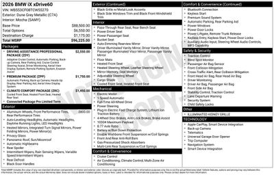 2026 BMW iX xDrive60
