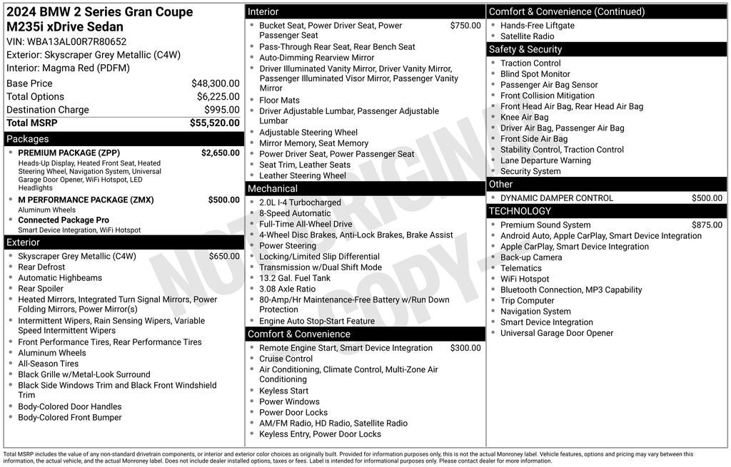 2024 BMW 2 Series M235i xDrive