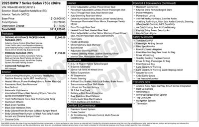 2025 BMW 7 Series 750e xDrive