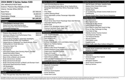 2024 BMW 5 Series 530i
