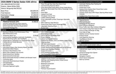 2026 BMW 5 Series 530i xDrive