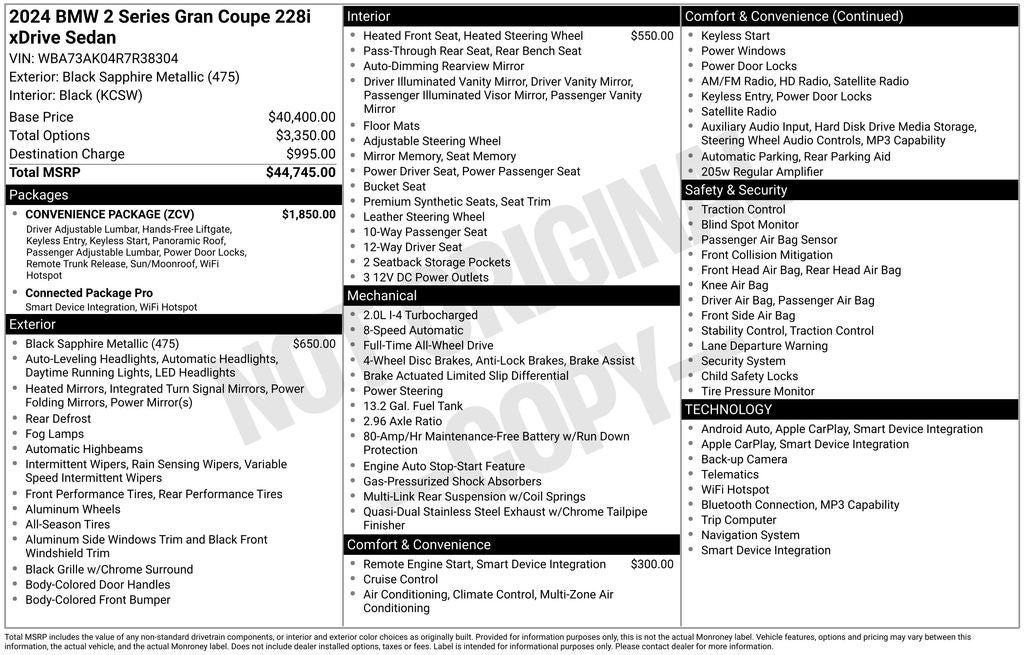 2024 BMW 2 Series 228i xDrive
