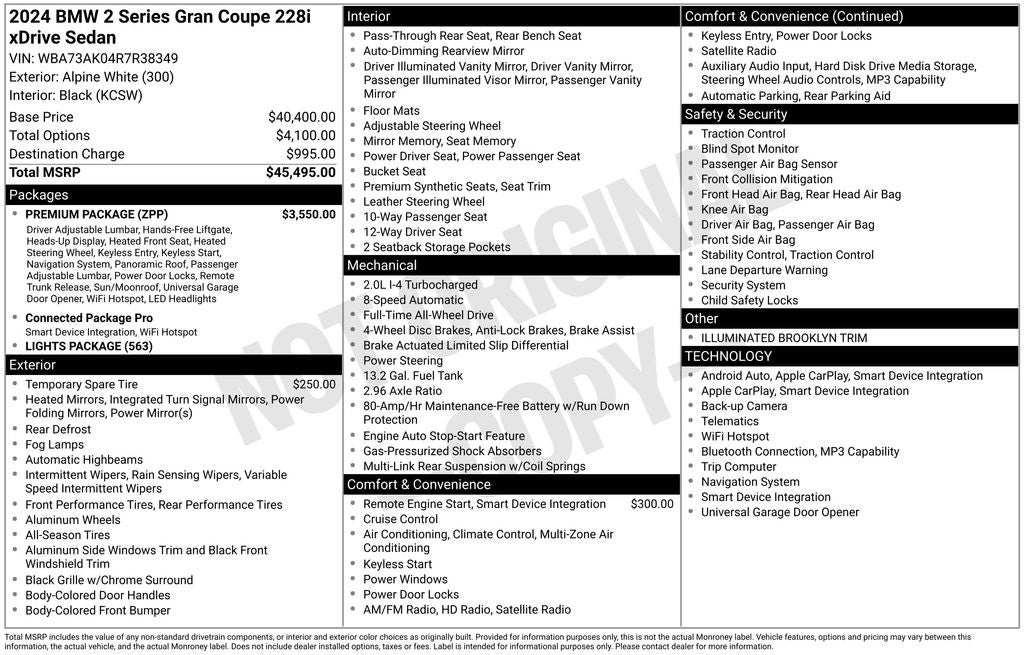 2024 BMW 2 Series 228i xDrive