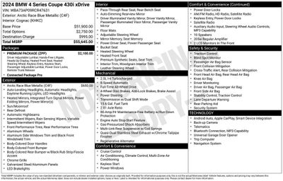 2024 BMW 4 Series 430i xDrive