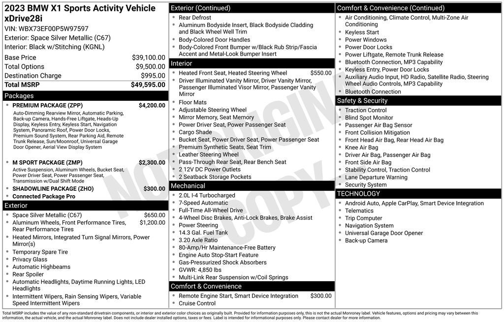 2023 BMW X1 xDrive28i