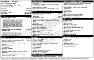 2025 BMW X1 xDrive28i