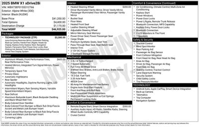2025 BMW X1 xDrive28i