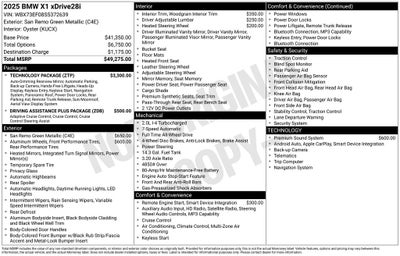 2025 BMW X1 xDrive28i