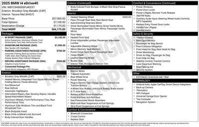 2025 BMW i4 eDrive40