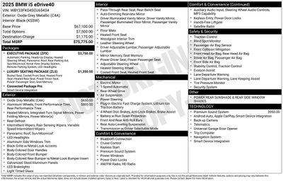 2025 BMW i5 eDrive40