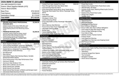 2026 BMW i5 xDrive40