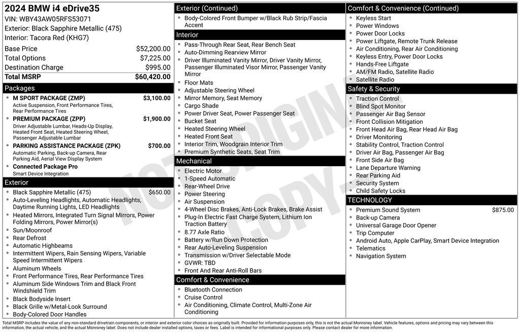 2024 BMW i4 eDrive35