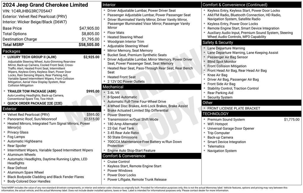 2024 Jeep Grand Cherokee Limited