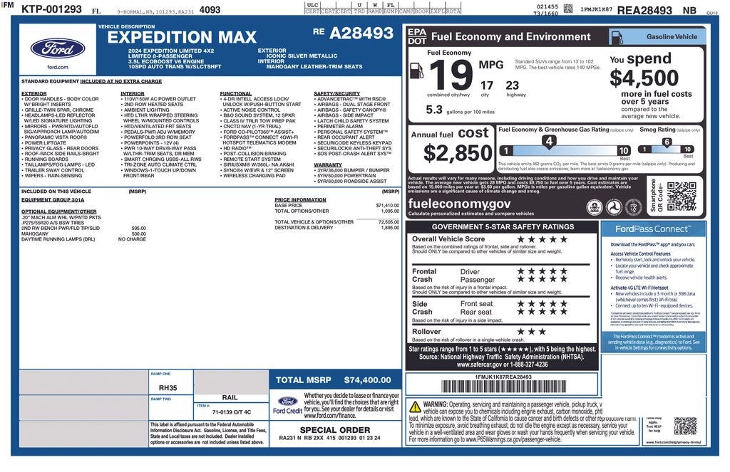 2024 Ford Expedition Max Limited