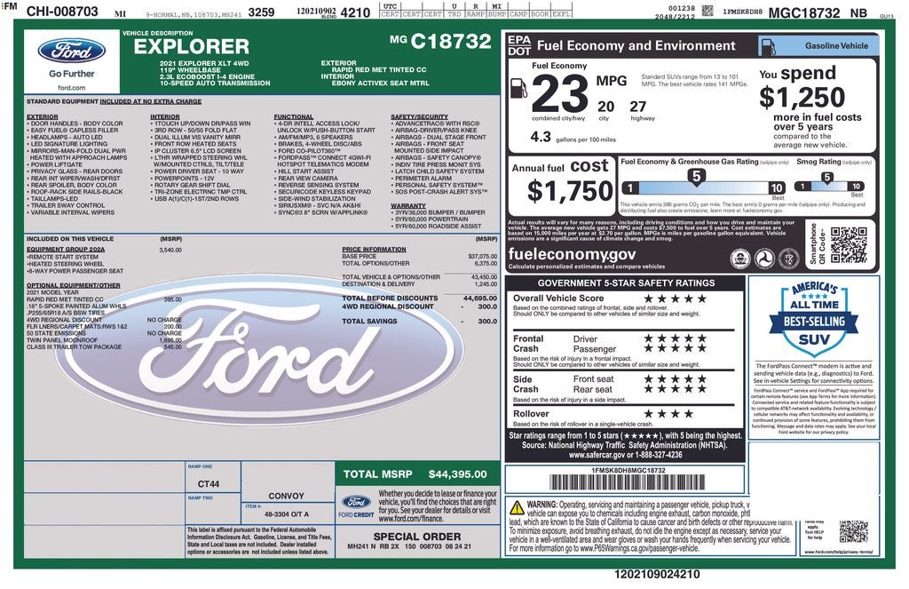 2021 Ford Explorer XLT