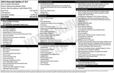 2024 Chevrolet Malibu LT 2LT