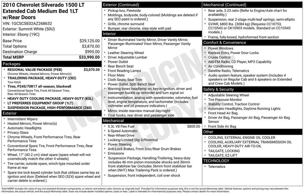 2010 Chevrolet Silverado 1500 LT