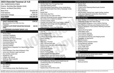 2023 Chevrolet Traverse LS