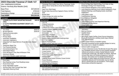 2023 Chevrolet Traverse LT 1LT