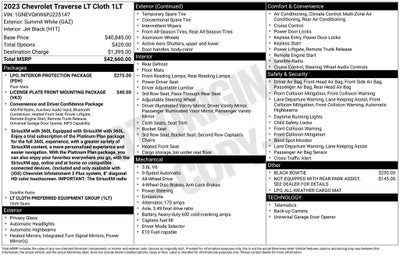 2023 Chevrolet Traverse LT 1LT