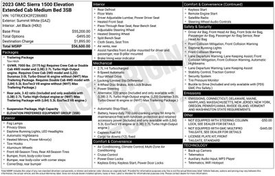 2023 GMC Sierra 1500 Elevation