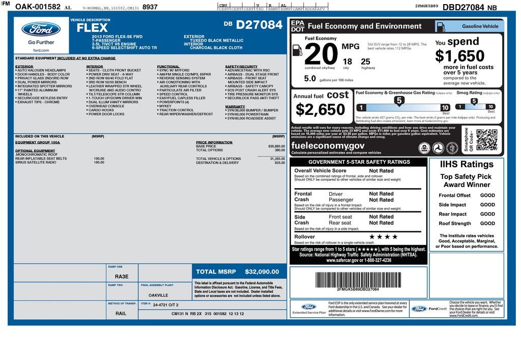 2013 Ford Flex SE