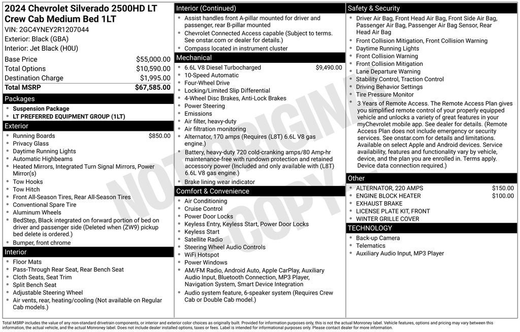 2024 Chevrolet Silverado 2500HD LT