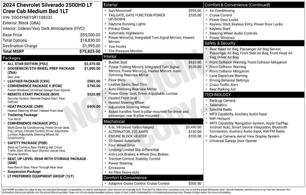 2024 Chevrolet Silverado 2500HD LT