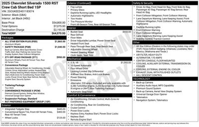 2025 Chevrolet Silverado 1500 RST