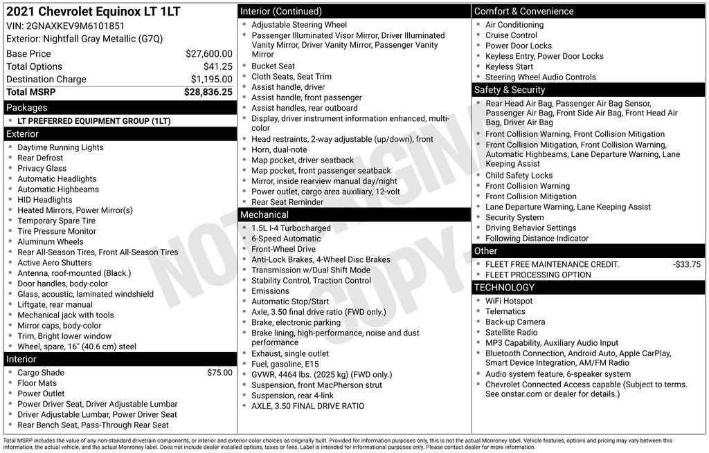 2021 Chevrolet Equinox LT