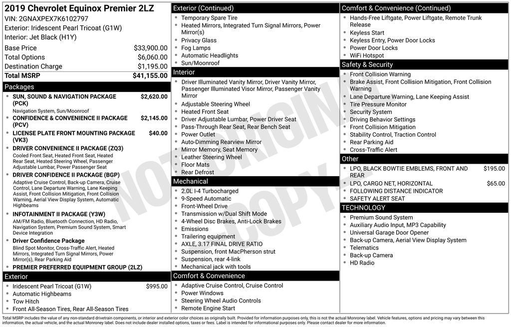 2019 Chevrolet Equinox Premier