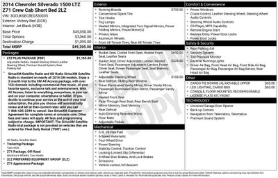 2014 Chevrolet Silverado 1500 LTZ