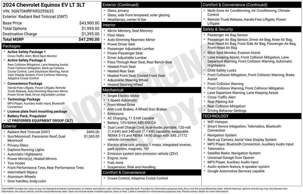 2024 Chevrolet Equinox EV LT