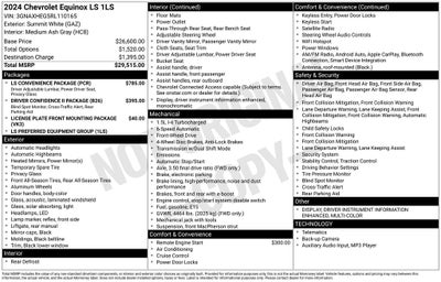 2024 Chevrolet Equinox LS