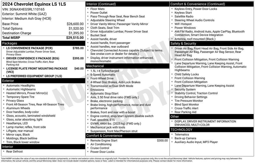 2024 Chevrolet Equinox LS