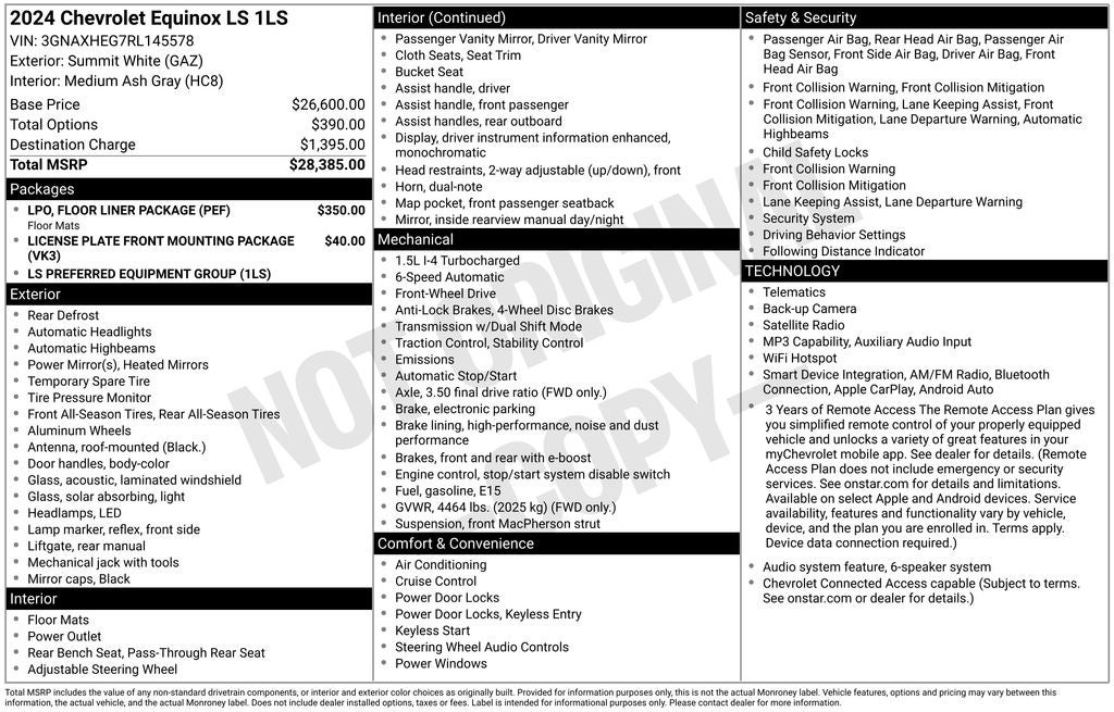 2024 Chevrolet Equinox LS