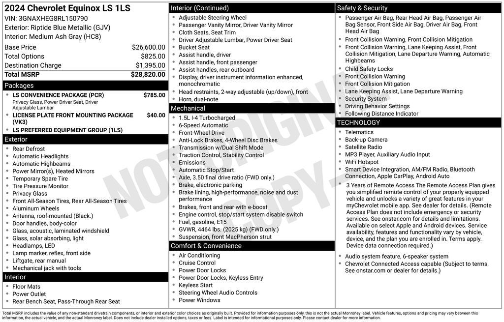 2024 Chevrolet Equinox LS