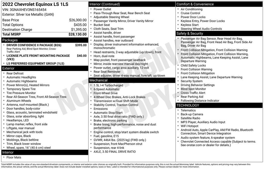 2022 Chevrolet Equinox LS