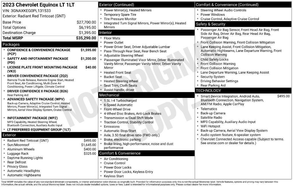 2023 Chevrolet Equinox LT