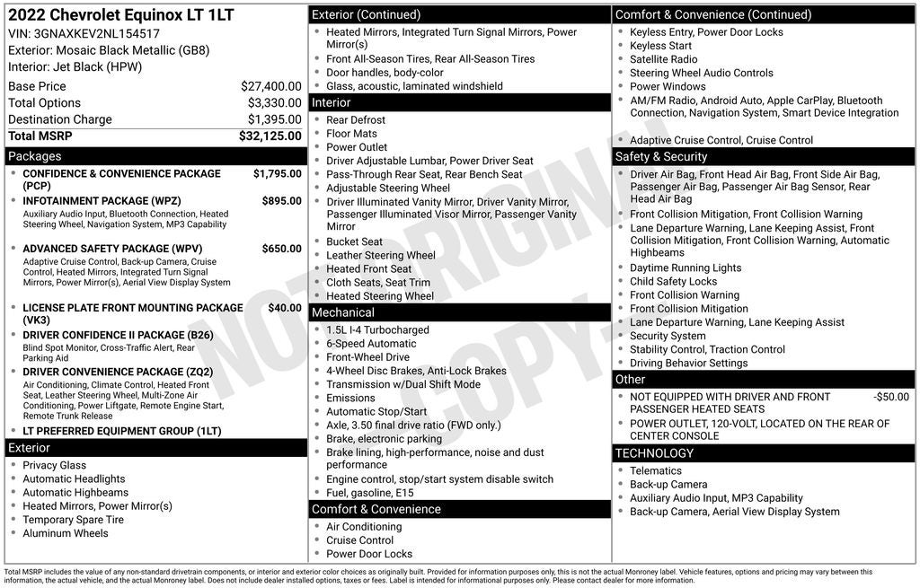 2022 Chevrolet Equinox LT