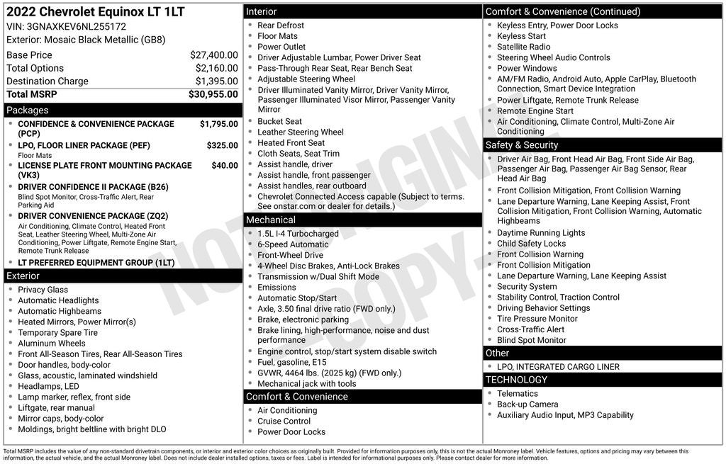 2022 Chevrolet Equinox LT