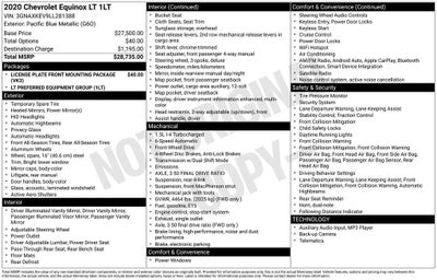 2020 Chevrolet Equinox LT