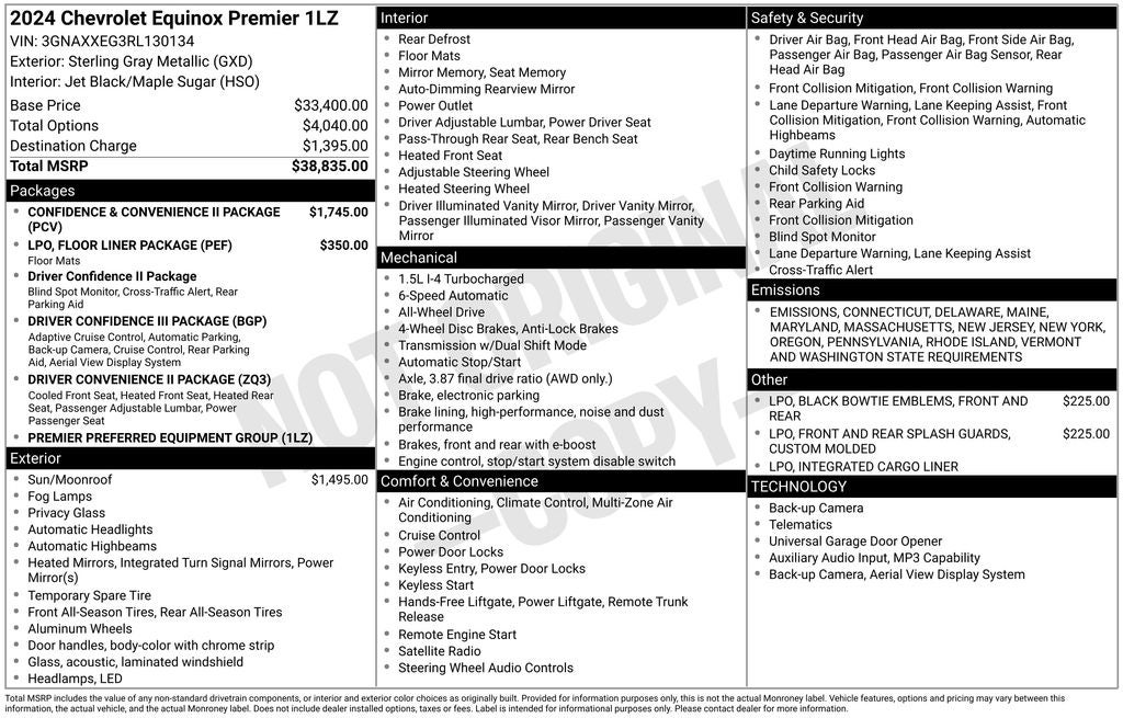 2024 Chevrolet Equinox Premier